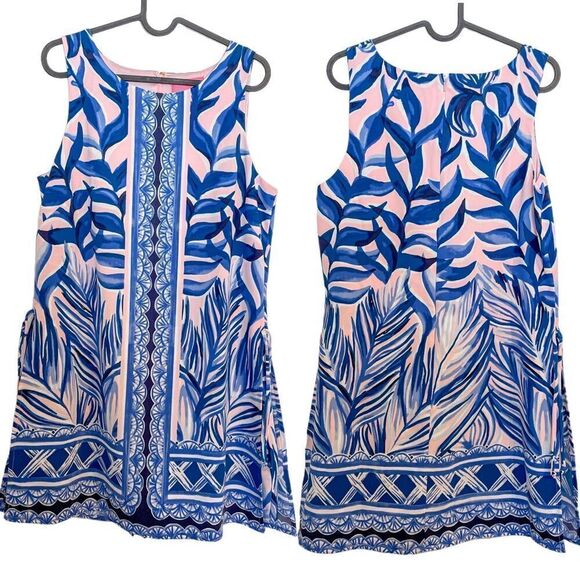Lilly Pulitzer Donna Romper Pink Tropics 8 - Picture 4 of 8
